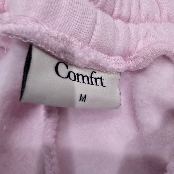 Comfrt Minimalist Sweatpants / Joggers PALE PINK M - New In Bag - Picture 4 of 7
